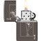 Zippo 2024 Zippo Windy, Black Ice,  ZIP-49797 - alternate 4
